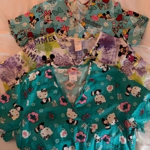 Scrub tops